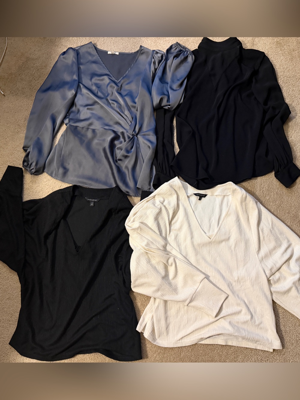 FOUR blouses - like new!
